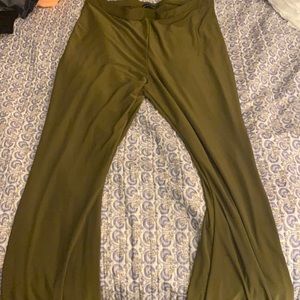 Pretty Little Things Velvet Green bottoms